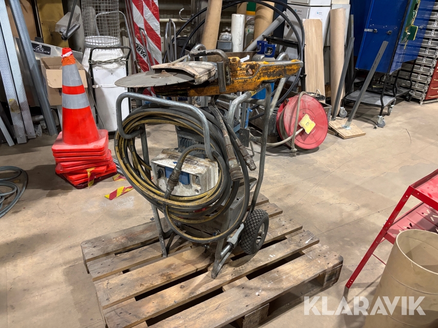 Hydraulisk Betongkap Partner med aggregat