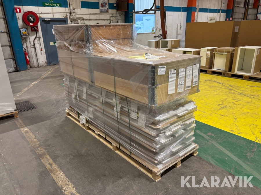 Blandad pall passbitar/sidor/socklar Marbodal 1st pall