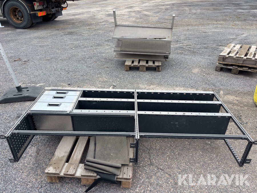 Verkstadsinredning Volkswagen Caddy Modul System