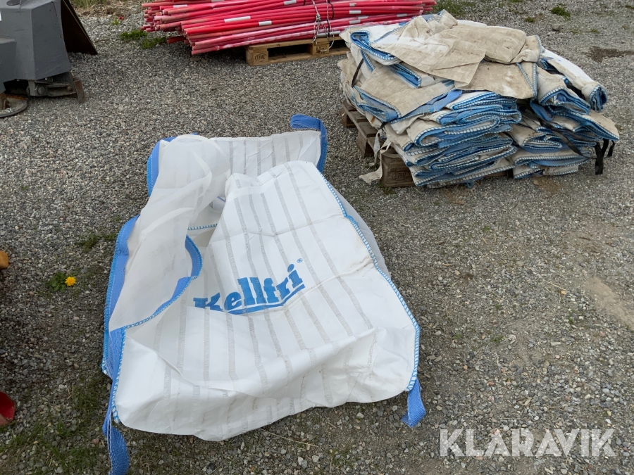 Vedsäckar Kellfri 1000liter En pall
