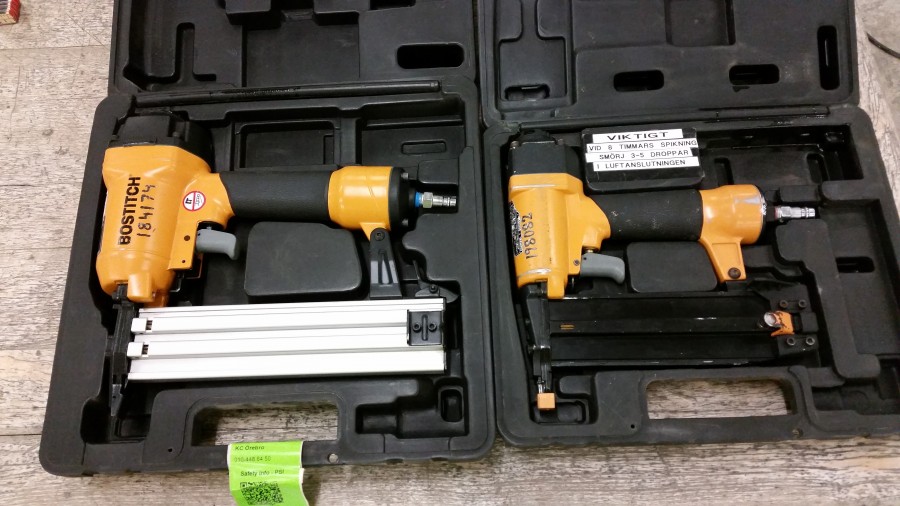 1st spikpistol för betongdyckert, 1,8 mm + 1 st Spikpistol för dyckert, 1,2 mm