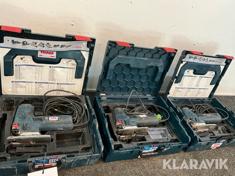 Sticksåg 3st Bosch GST 160 CE / GST 140 CE
