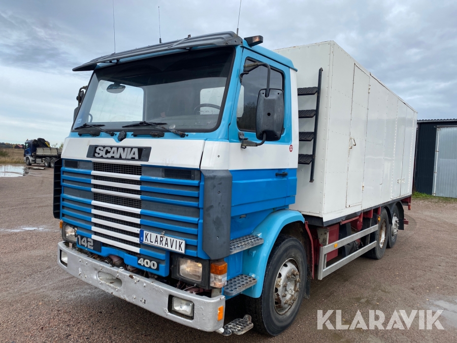Lastbil Scania 142 med elverk 330 kVA