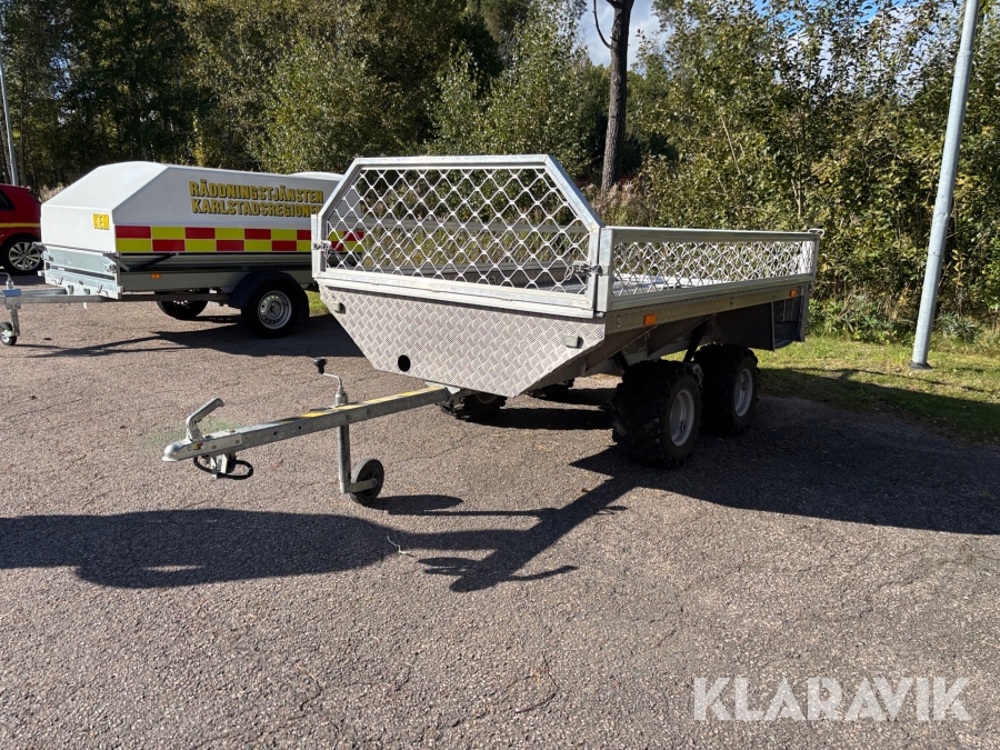 Fyrhjulingssläp Sävsjösläpet ATV750B