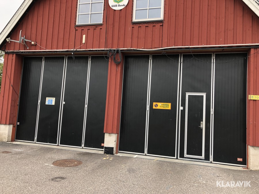 2 st verkstadsportar 3,5 m höga