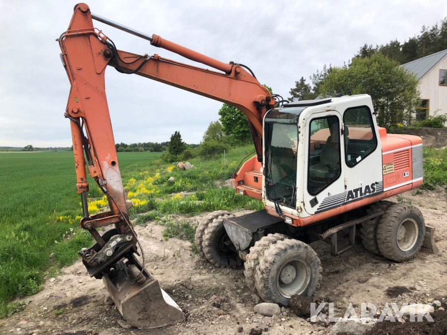 Grävmaskin Atlas 1204