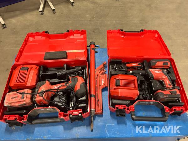 Skruvdragare, Skruvautomat 2 st, förlängningshandtag, Sticksåg Hilti SD 5000-A22/ SD-M2/ SDT 30/ SME/ SJT 6A22