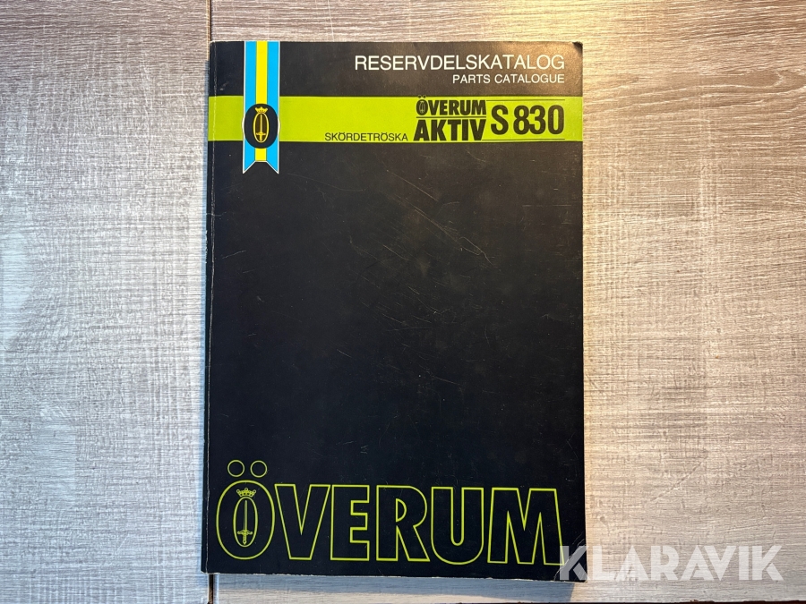 Reservdelskatalog Överum Aktiv S830