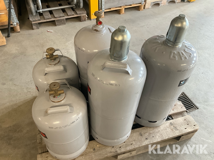 Gasolflaskor 5st