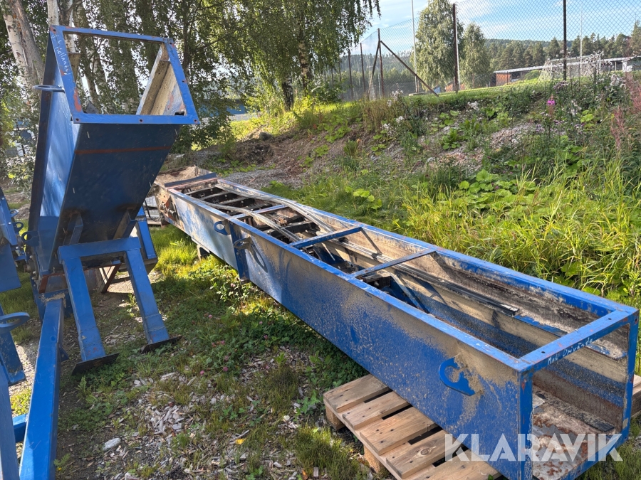 Underskrapstransportör GVC