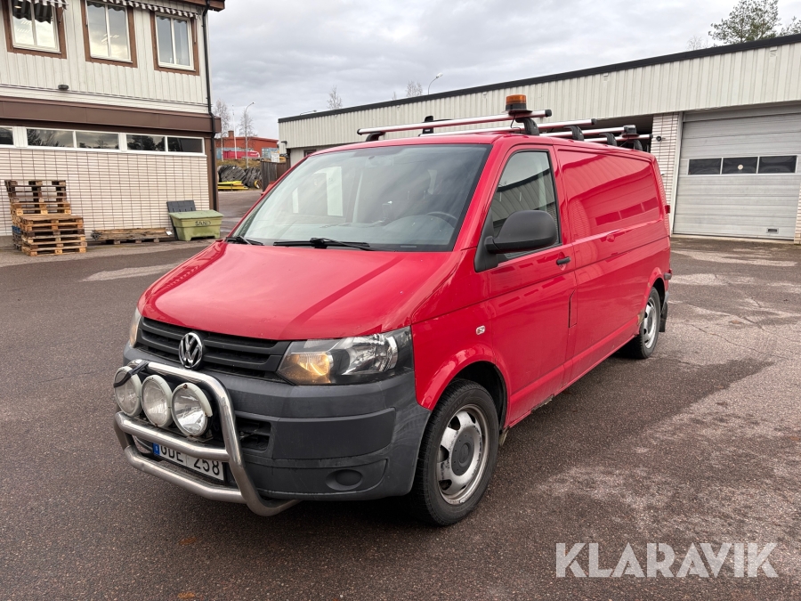 Volkswagen Transporter 4motion verkstadsinredd