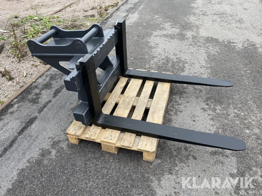 Gaffelställ för grävmaskin S60-fäste