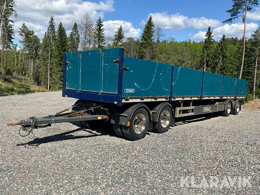 Lastbilssläp Tyllis 4tpv med lämmar