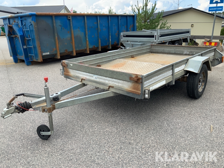 Personbilssläp Trane-släpet BL 1250 1989