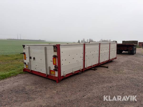 Lastbilsflak Aluminium 6.6m