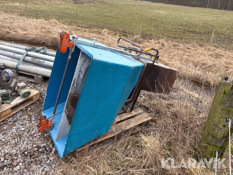 Fodervagn Alfa Laval ,manuell