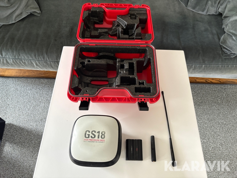 GNSS Leica GS18 T LTE&UHF Performance, Stockholm, Klaravik a