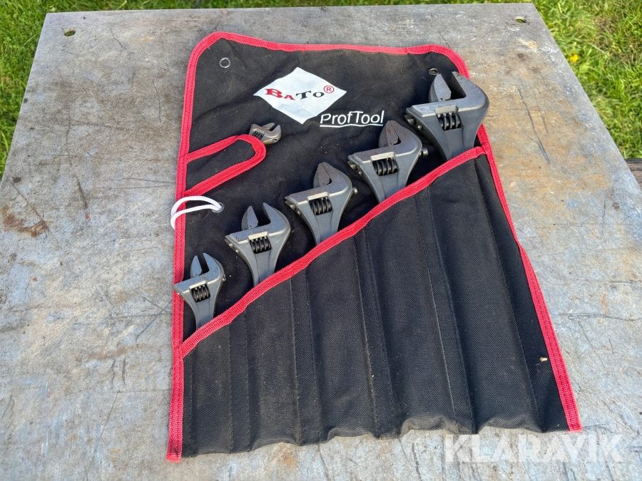Skiftnyckelsats Bato ProfTool 6 st skiftnycklar