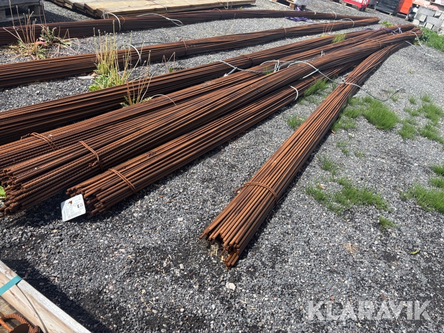 Armeringsjärn / Kamstål Celsa K120 / 12,0 M - Totalt cirka 5200kg