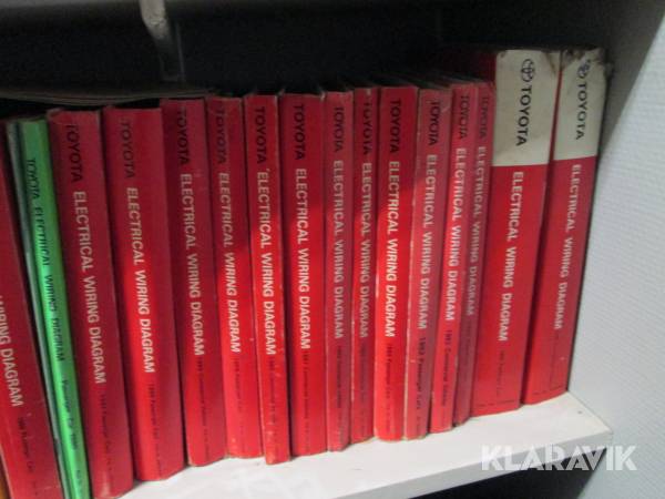 Äldre reparationshandböcker Toyota