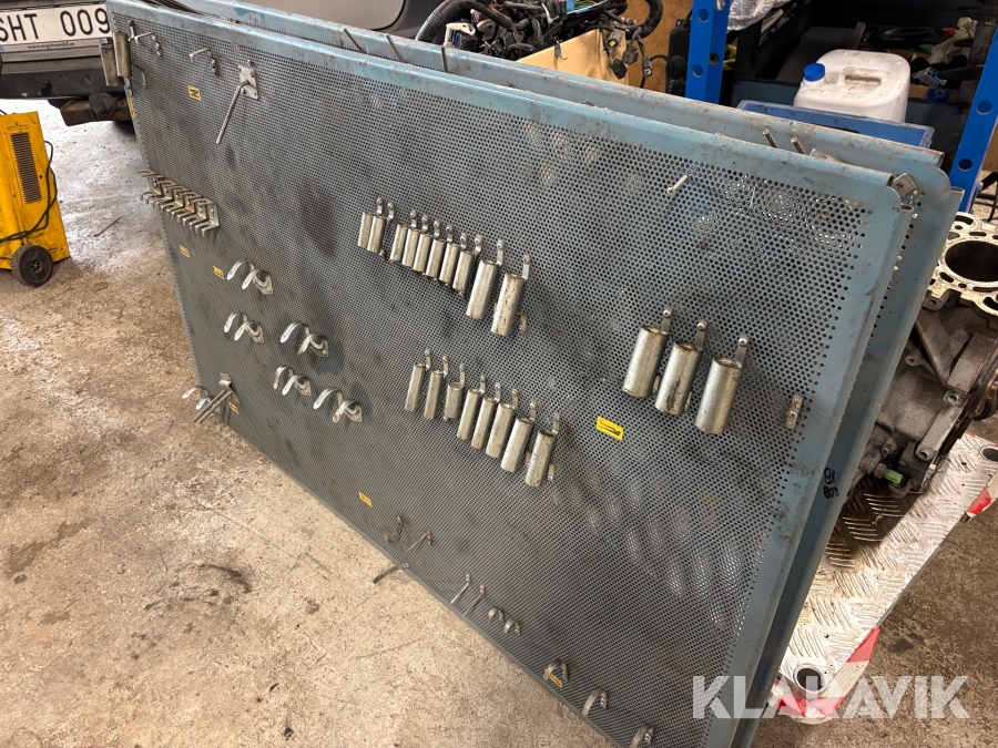 Verktygsförvaring upphängd