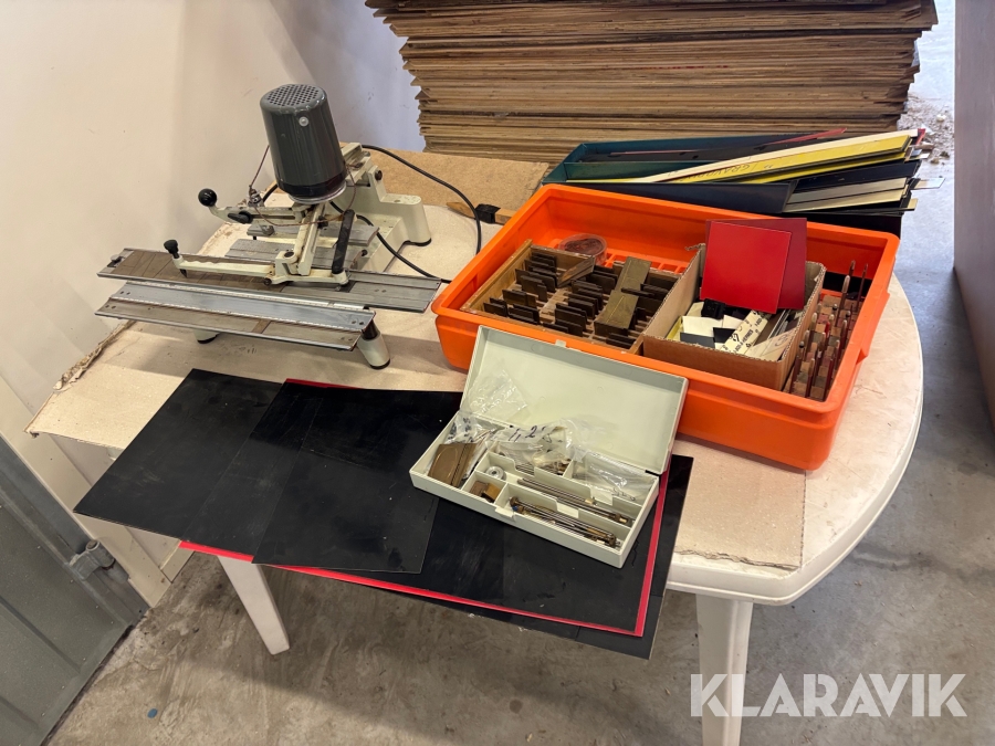 Gravyrmaskin Gravograph 1M3