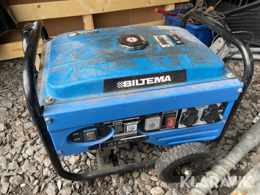 Biltema Elverk G 2502 (Biltema Elverk, Biltema Elverk 2502, Elverk 2502, mängd olika) Biltema Elverk G 2502