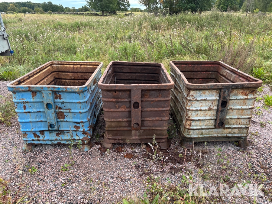 Containrar Berglöfslådan 6T Movetech 3st