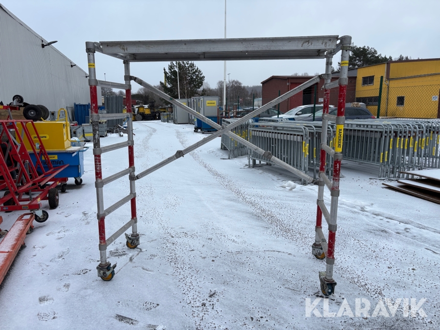 Hantverksställning med plattform Instant Zip-up Snappy VX