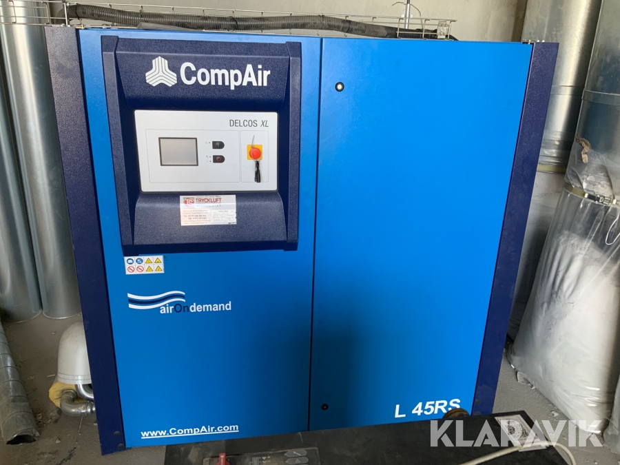 Kompressor med tork CompAir L45RS