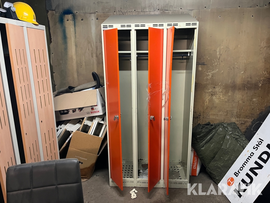 Klädskåp 2 st
