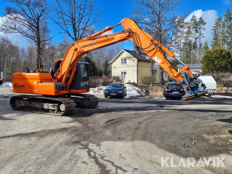 Bandgrävare Doosan DX140 LC
