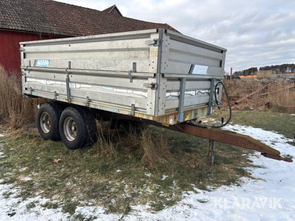 Spannmålsvagn Gisebo tippfunktion 8m3