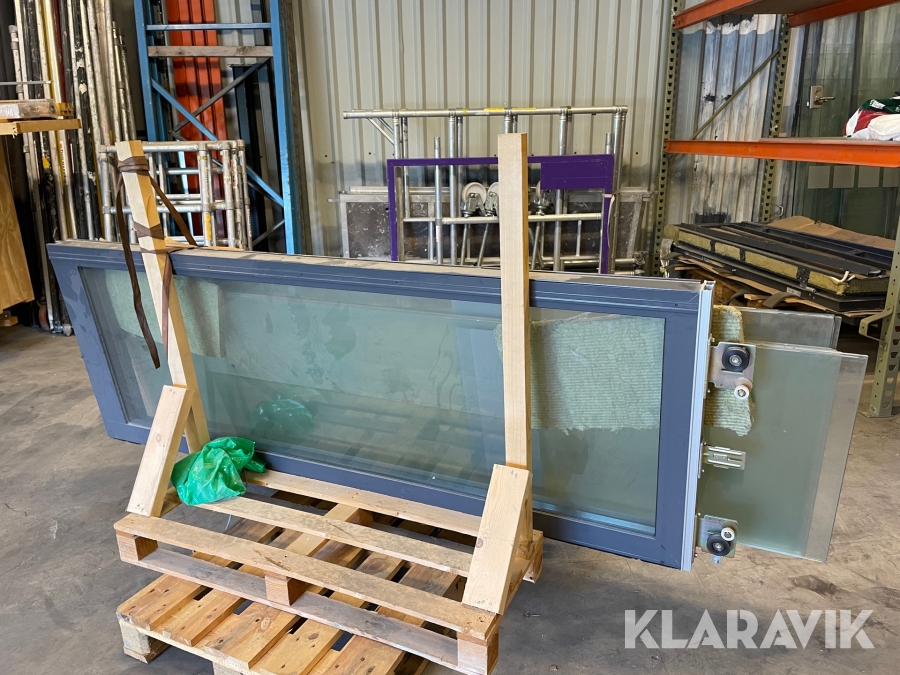 Automatiska Skjutdörrar för entré kompletta