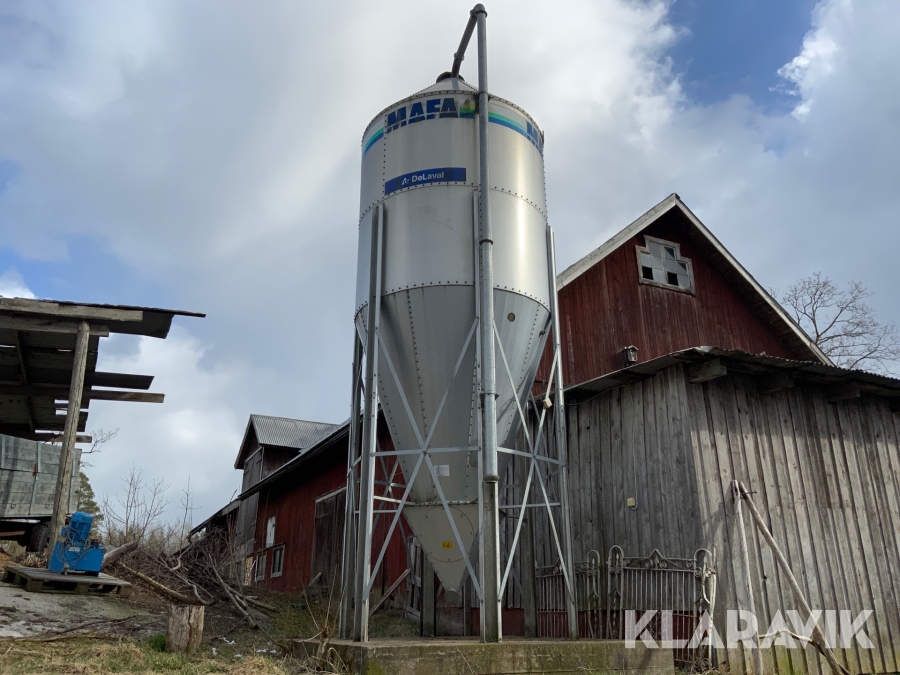 Fodersilo Mafa Delaval 17 m3