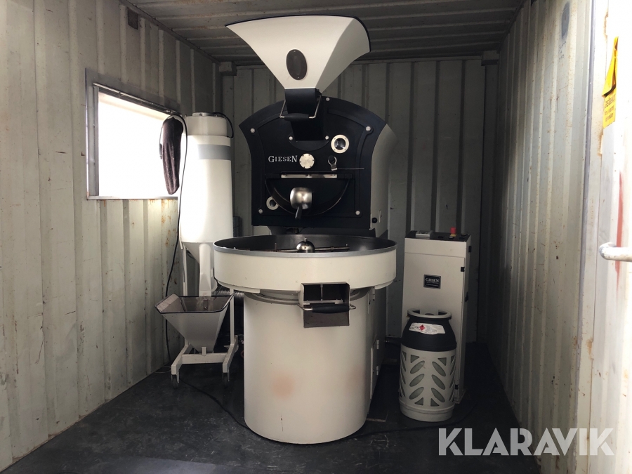 Kafferost Giesen W15 med container