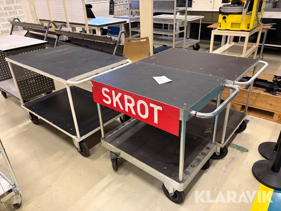 Rullvagnar 3 st