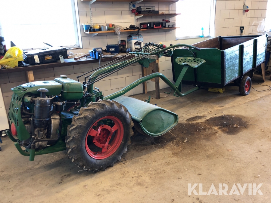 Jordfräs med kärra Agria 2800D 