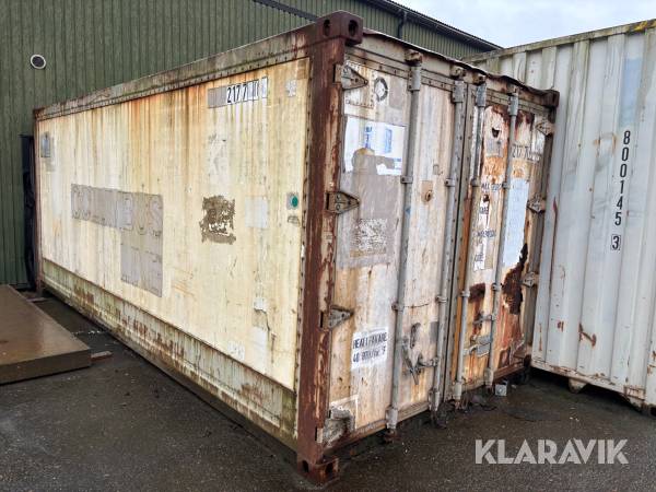 Container 20 fot isolerad