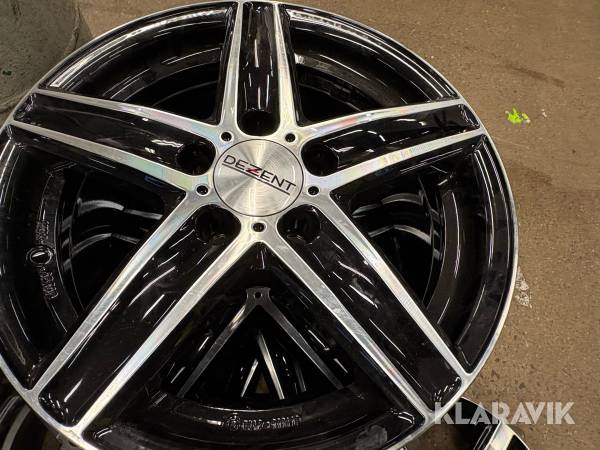 Aluminiumfälgar Dezent 15 tum 4st