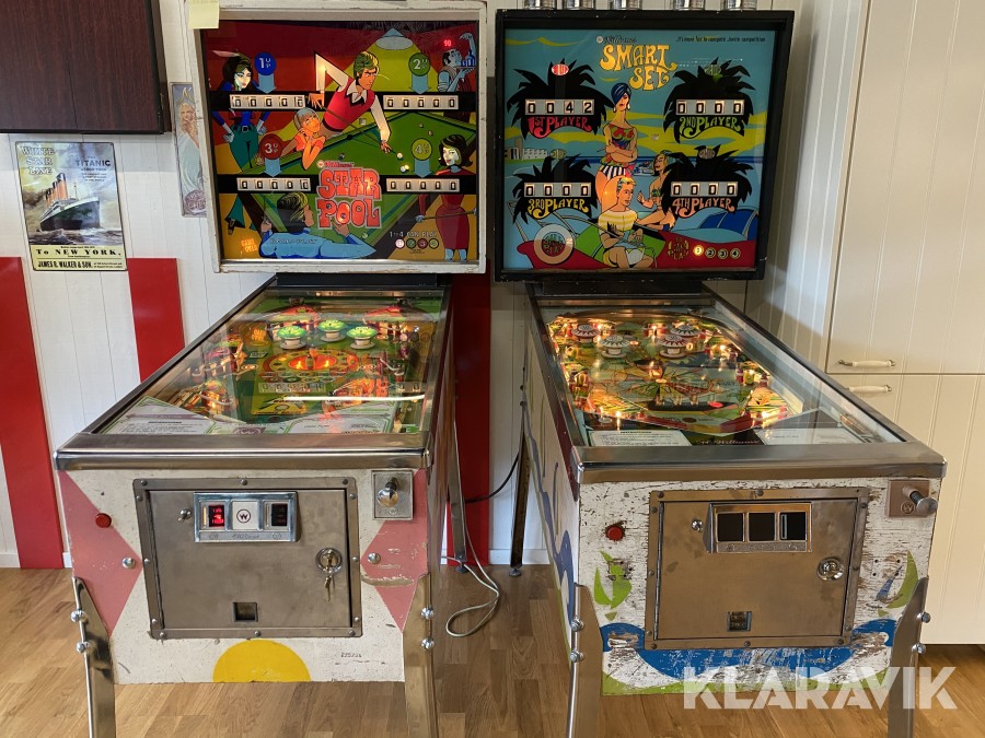 Flipperspel 2 st Williams