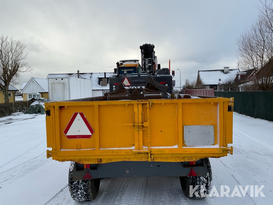 Hjulgrävare Volvo EW160E med vagn