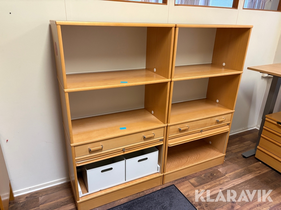 2st jalusiskåp Kinnarps