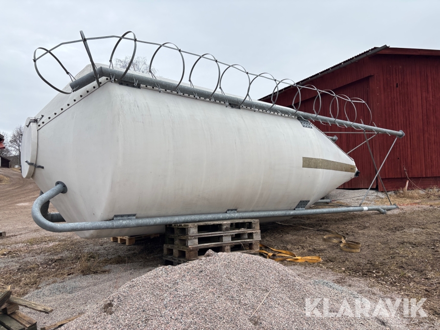 Fodersilo glasfiber ca30m3