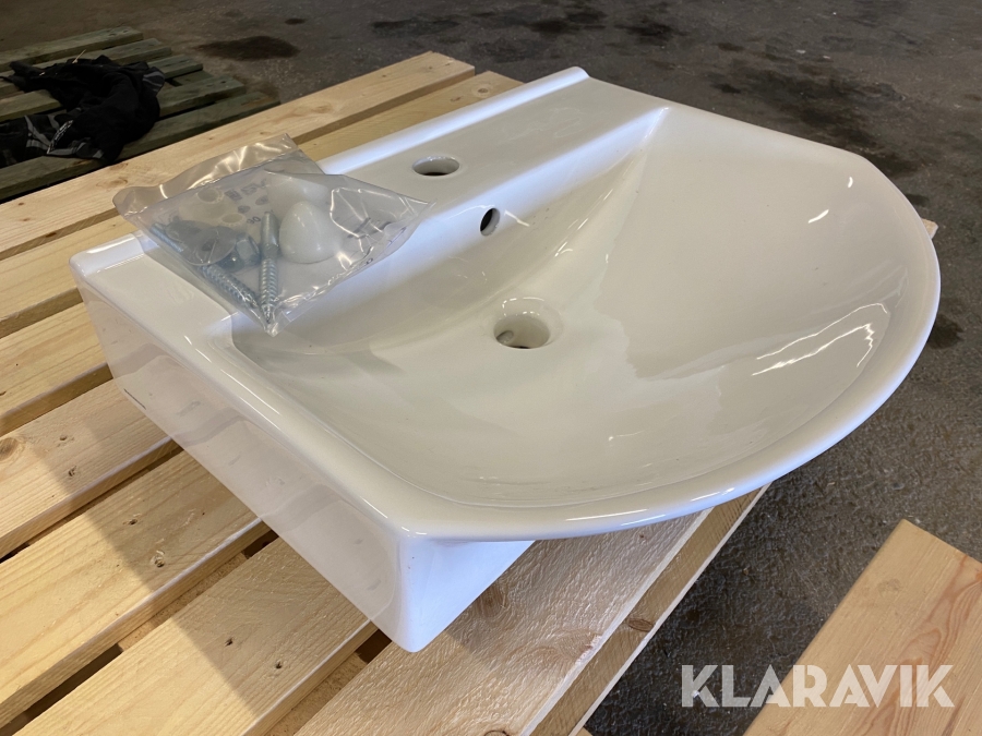 Porslinstvättställ Svedbergs 4st