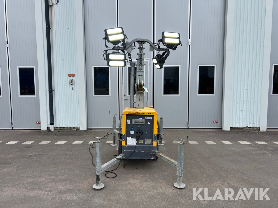 Belysningsmast Atlas Copco QLB 02