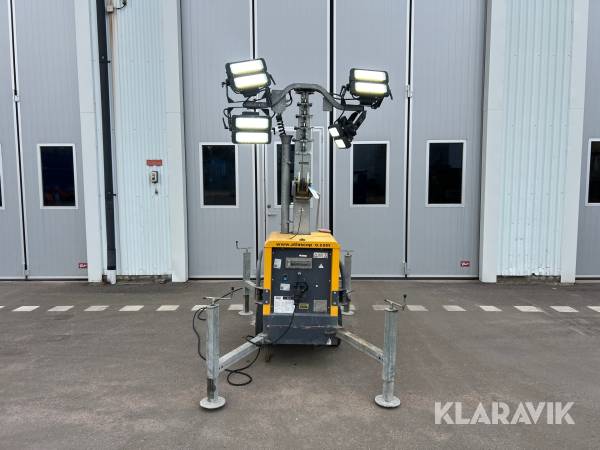 Belysningsmast Atlas Copco QLB 02