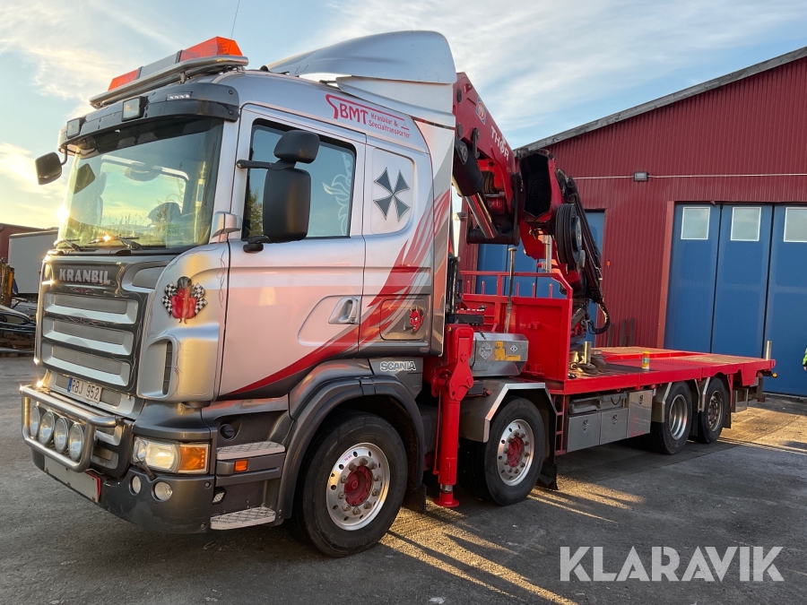 Kranbil Scania R420 LB8X2*6HNB