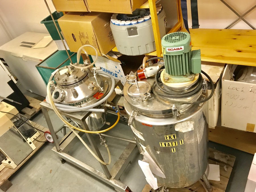 Fermenteringstankar 3 st & Flödespumpar 2st