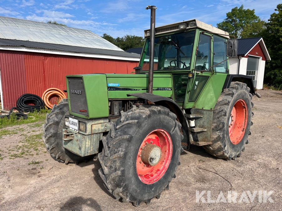 Traktor Fendt Favorit 614 LSA Turbomatik med dubbelmontage